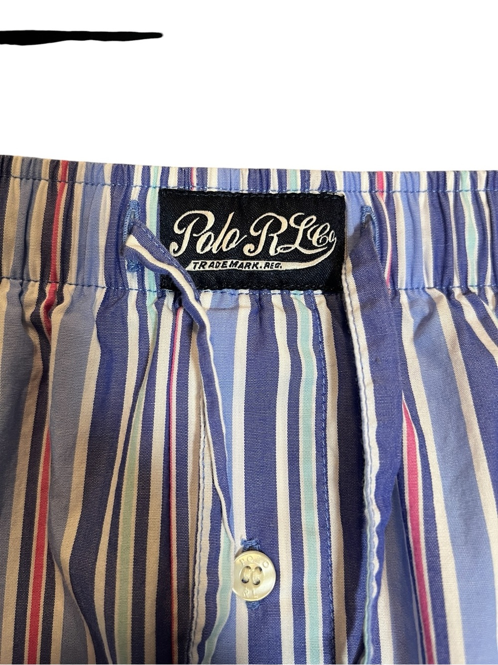 Polo Ralph Lauren Striped Cotton Pajama Set Size Medium - Picture 5 of 10